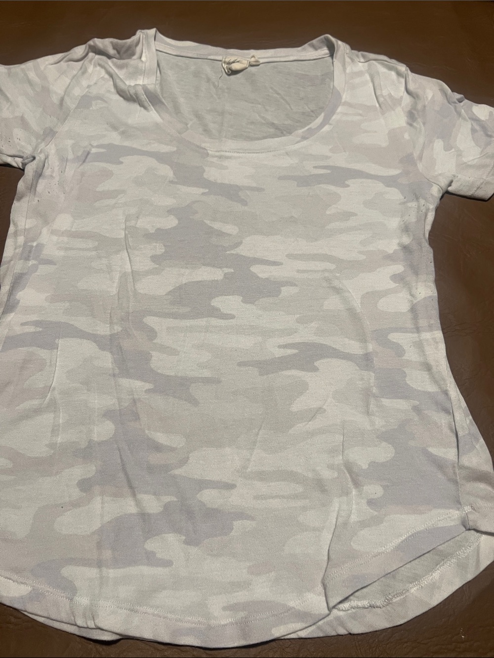 White Crow White Scoop Neck Tee